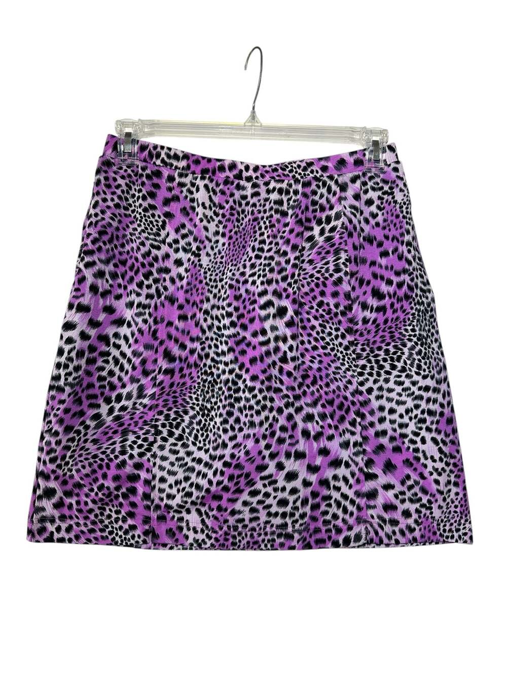 Monterey Club Women's Purple Leopard Print Golf Skort Size M